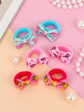 Резинки для волос «Выбражулька», набор 6 шт., бантик (комплект 6 шт)