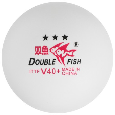 Мячи для настольного тенниса Double Fish, 3 звезды, 10 шт., диаметр 40+