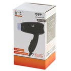Фен Irit IR-3142, 850 Вт, 2 скорости, 2 темп. режима, концентратор, складная ручка, чёрный - Фото 7