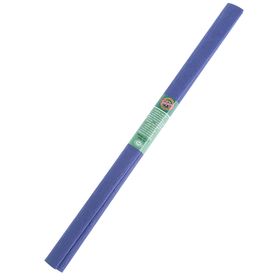 Бумага креповая поделочная гофро Koh-I-Noor 50 x 200 см 9755/16 синяя тёмная, в рулоне 2628867