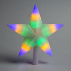 Фигура "Звезда матовая ёлочная" 22Х22 см, пластик, 30 LED,2 метра провод,240V МУЛЬТИ - Фото 3