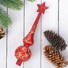 Верхушка на елку «Петли» 4.5×18 см, МИКС - фото 6636258 Верхушка на елку «Петли» 4.5×18 см, МИКС - фото 6636258