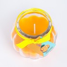 Свеча ароматическая в банке "Горшочек", апельсин, 9х7,5см - Фото 5
