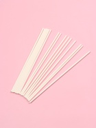 Палочки для кондитерских изделий Доляна, d=0.4 см, 20 см, набор 50 шт., бумага, белые - Фото 1