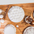 Форма силиконовая для муссовых десертов и выпечки Доляна «Паффи», 19×5 см, цвет МИКС - Фото 5