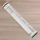 Коврик для выпечки и раскатки теста с разметкой, армированный, силикон, 59×38.5 см, белый - Фото 7