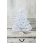 Искусственная ёлка настольная «ЕлкиТорг. Жемчужная», 60 см, d нижнего яруса 40 см, 55 ПВХ веток отгибаются - Фото 3