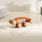 Массажер деревянный "Машинка", 8 роликов,17 см - Фото 2