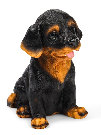 Копилка для денег «Щенок Ротвейлера», полистоун, 23×19×28 см