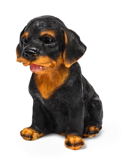 Копилка для денег «Щенок Ротвейлера», полистоун, 23×19×28 см