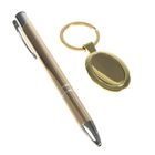 Набор подарочный 2в1 "Gold" (ручка+брелок) - Фото 2