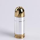 Зажигалка газовая «Патрон хромированный», 7.5×2.5 см - Фото 2