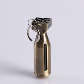 Зажигалка бензиновая «Снаряд», 2×6.5 см