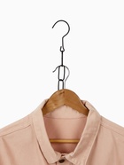 Цепочка-держатель для плечиков, звенья 4.7×1.8 см, L=110 см, чёрная - Фото 2