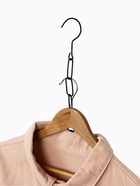 Цепочка-держатель для плечиков, звенья 4.7×1.8 см, L=110 см, чёрная - Фото 5