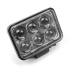 Противотуманная фара, 12 В, 6 LED, IP67, 6000 К, направленный свет - Фото 1