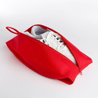 Сумка для обуви, 37×10×16, красная - Фото 3