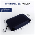 Сумка для обуви на молнии, размер 37×16×10 см, тёмно-синяя - Фото 2