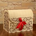 Коробка для денег «Семейный банк», деревянный - фото 9593207