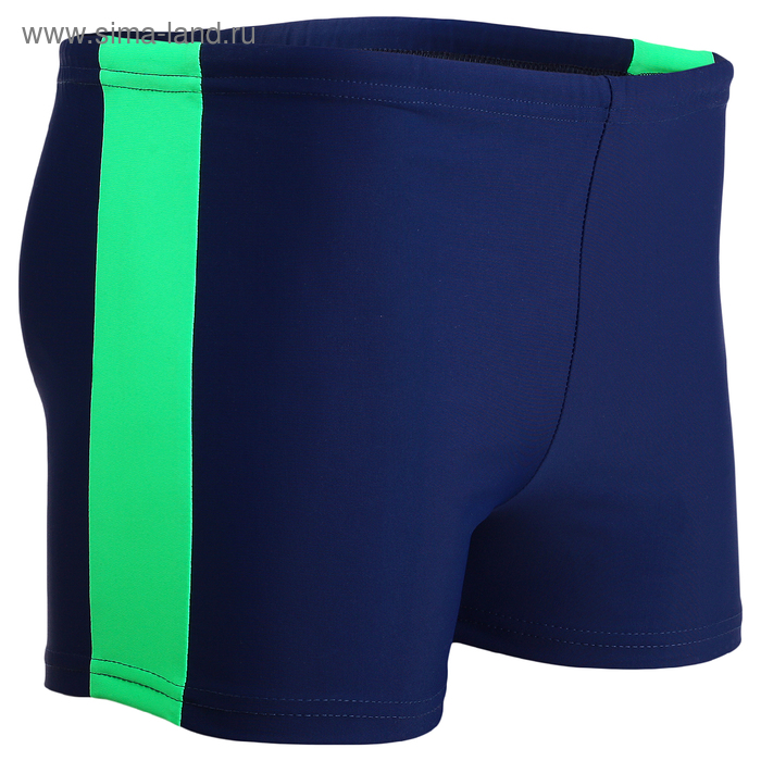 Плавки-шорты взрослые для плавания, размер 52, цвет синий - Фото 1