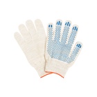Перчатки рабочие, хб, вязка 10 класс, 6 нитей, размер 9, с ПВХ точками, белые, «ЛЕОН ГРУПП» - Фото 9