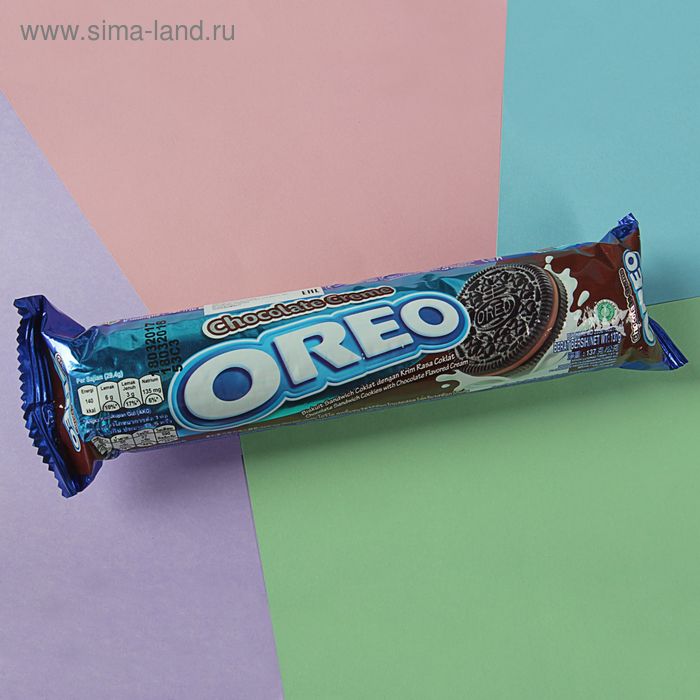 Печенье Oreo Chocolate crème, 137 г - Фото 1