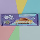 Шоколадная плиткаMilka Crispy Joghurt 300 г - Фото 1