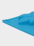 Форма для шоколада новогодняя 3D Доляна «Ёлочные игрушки», силикон, 30×30 см, 12 ячеек, синяя - Фото 4