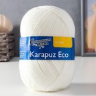 Пряжа Karapuz Eco (КарапузЭко) 90% акрил, 10% капрон 125м/50гр белый (179) - Фото 1