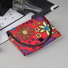 Сумка хозяйственная, складная, трансформируется в кошелёк, водонепроницаемая, цвет красный - Фото 3