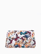 Косметичка на молнии, цвет белый/разноцветный - Фото 2