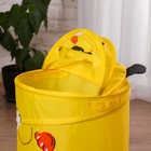 Корзина для хранения игрушек «Собачка с косточкой» с ручками и крышкой - Фото 6