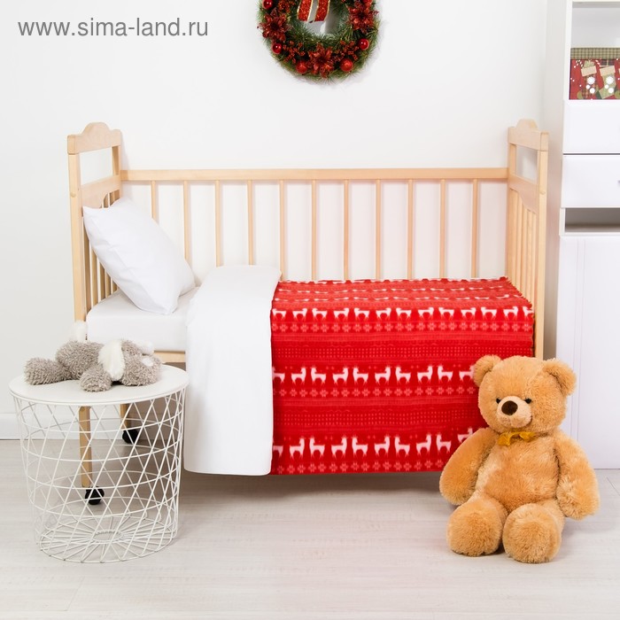 Плед "Экономь и Я" 75х100 см, Серебряное копытце, 150 г/м², 100% п/э - Фото 1