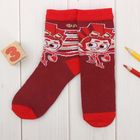 Носки детские ФИКСИКИ "Фаер" крас. р-р 14-16см, 2-3 года, 80% хл, 17% п/э, 3% эл - Фото 1