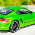 Машина радиоуправляемая Porsche Cayman R, масштаб 1:16, работает от аккумулятора, световые эффекты, цвет зеленый - Фото 8
