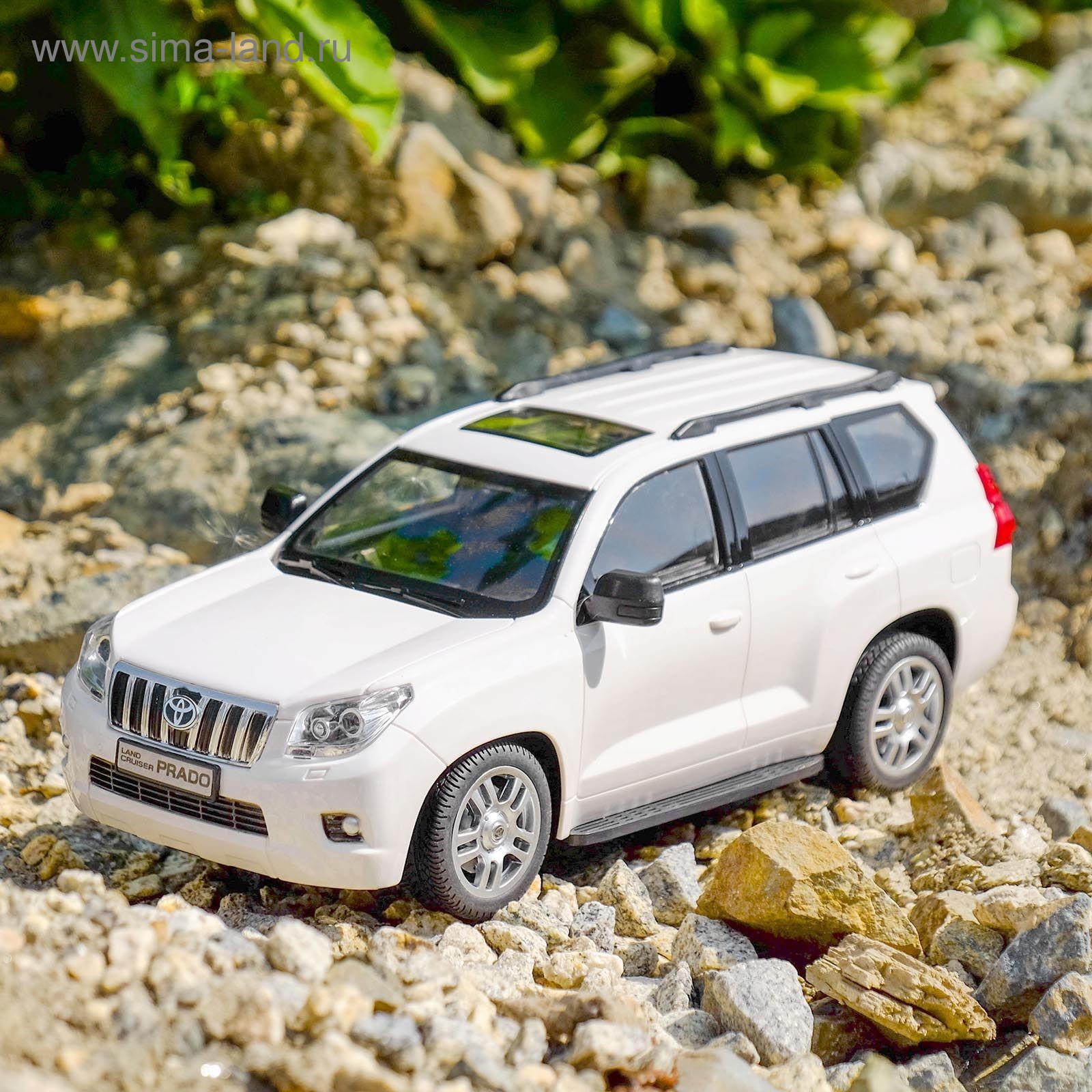 Машина радиоуправляемая Toyota Land Cruiser Prado, 1:16, работает от  аккумулятора, свет, МИКС (2388937) - Купить по цене от 1 422.00 руб. |  Интернет магазин SIMA-LAND.RU