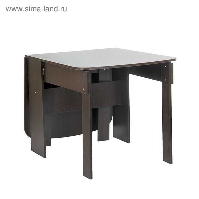 Стол-книжка, 1650×800×755 мм, цвет венге тёмный - Фото 1