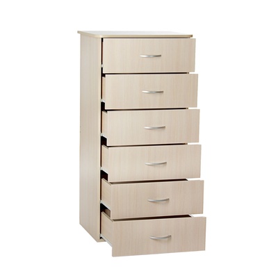 Комод для хранения Клик Мебель №5, 600×450×1250 мм, цвет венге светлый