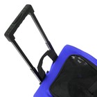 Сумка-рюкзак на колесах для животных с выдвижной ручкой, 38 х 29 х 47 см, синяя - Фото 9