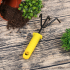 Рыхлитель, длина 20 см, 3 зубца, пластиковая ручка, Greengo - Фото 2