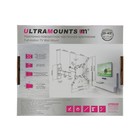 Кронштейн Ultramounts UM866B, для ТВ, наклонно-поворотный, 13-43",60-273 мм от стены, черный - Фото 9