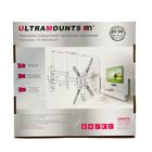 Кронштейн Ultramounts UM870, для ТВ, наклонно-поворотный, 23"-55", 88-398 мм от стены,черный - Фото 7