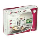 Кронштейн Ultramounts UM864W, для ТВ, наклонно-поворотный, 13-43", 60-190 мм от стены, белый - Фото 5