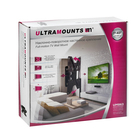 Кронштейн Ultramounts UM863, для ТВ, наклонно-поворотный, 17-43", 59 мм от стены, черный - Фото 7