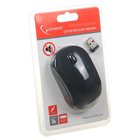 Мышь Gembird MUSW-204, беспроводная, бесшумная, 3 кнопки, 1000 dpi, 1xAA, USB, чёрная - Фото 5