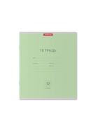 Тетрадь 12 листов в клетку, ErichKrause «Классика», зелёная - Фото 10