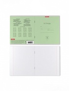 Тетрадь 18 листов в клетку, ErichKrause «Классика», обложка мелованный картон, блок офсет 100% белизна, зелёная - Фото 6