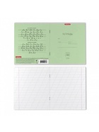 Тетрадь 12 листов в косую линейку ErichKrause «Классика», обложка мелованный картон, зелёная - Фото 2