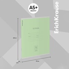 Тетрадь 12 листов в косую линейку ErichKrause «Классика», обложка мелованный картон, зелёная - Фото 3