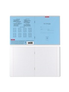 Тетрадь 12 листов в клетку ErichKrause «Классика», обложка мелованный картон, голубая - Фото 6